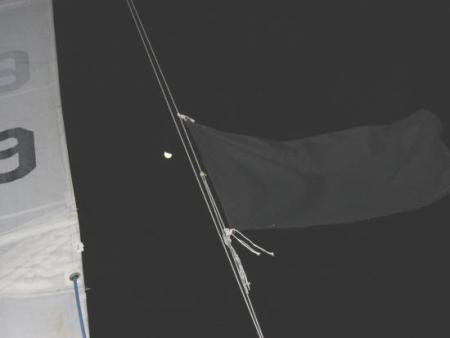 The Black Flag Flying In The Moonlight